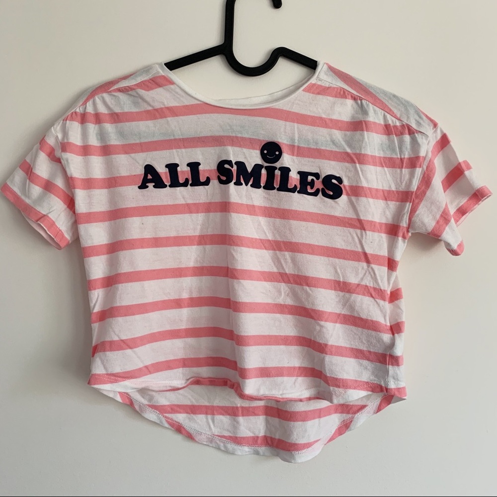 Gap Kids Striped Crop Top